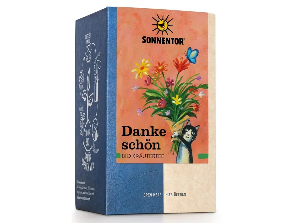 Sonnentor Dankeschön Tee (Spenderkarton a 18Btl) Preis Gesenkt
