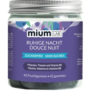 Sofort Bestellen MiumLAB Fruchtgummies Ruhige Nacht (42 Stk.)