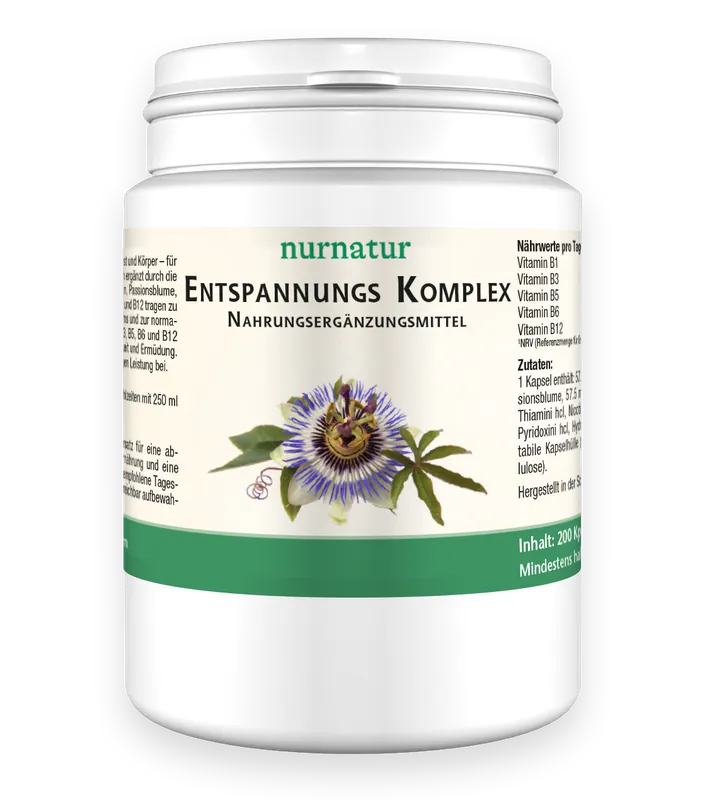 Entspannungs Komplex Kapseln (200 Kapseln) Echt