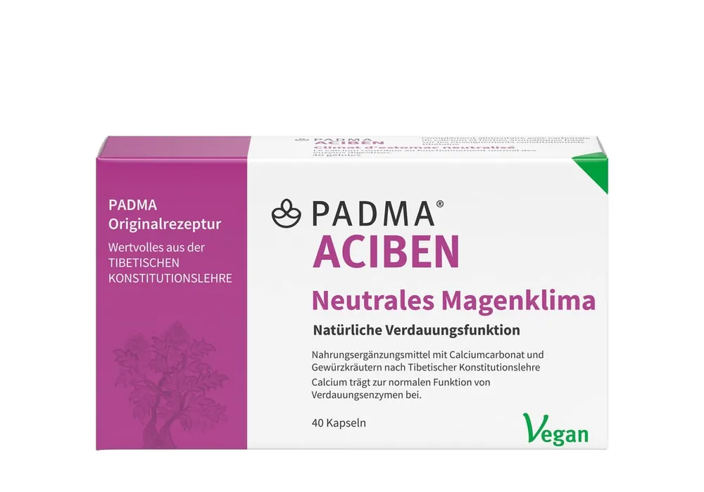 Markenware Padma Aciben (40 Kapseln)