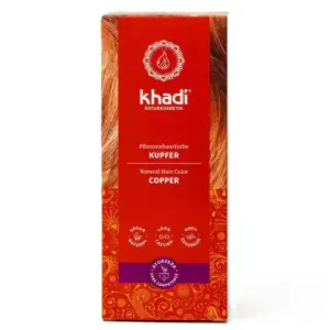 Khadi Pflanzenhaarfarbe Kupfer (100 Gramm) Mega-Angebot