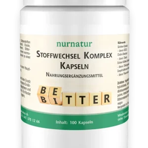 Neuheit Stoffwechsel Komplex Kapseln (100 Kapseln)