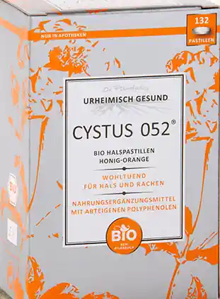 Cystus 052 Bio Halspastillen – Honig-Orange (132 Tabletten) Bestseller