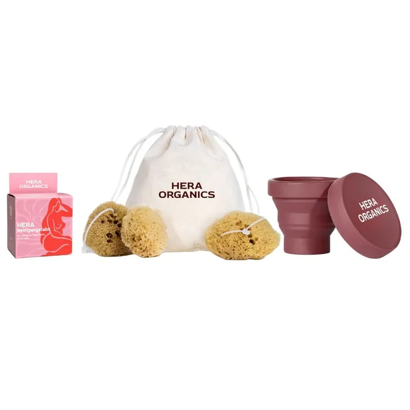 Aktuell Hera Organics Menstruationsschwamm Starterset (Grösse L)