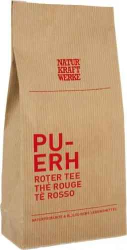 Naturkraftwerke Pu Erh Tee Rot Bio (60 gramm) Neu Im Sortiment