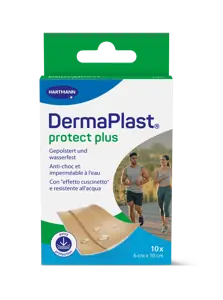 Sonderangebot DermaPlast Protect Plus zuschneidbar (10 Stk. 6 x 10 cm)
