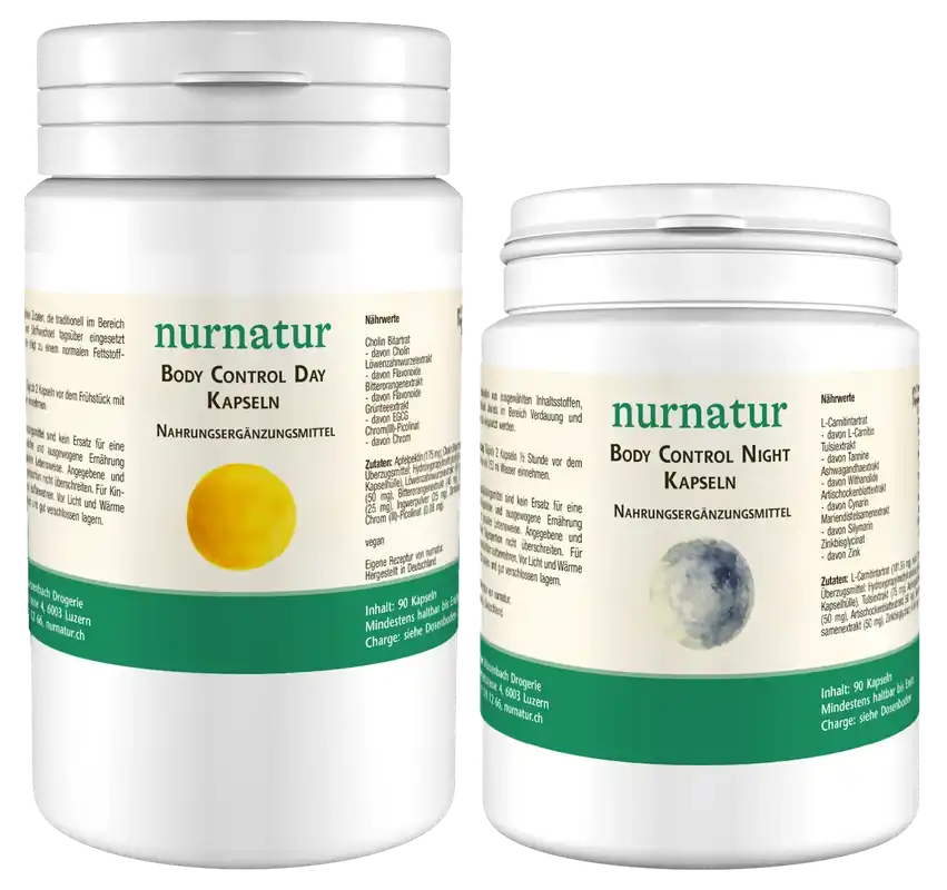 Body Control Kapseln (Set je 3 Dosen Day und Night) Aktuell