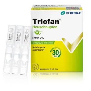 Triofan Heuschnupfen Augentropfen (15 Einzeldosen) Sale