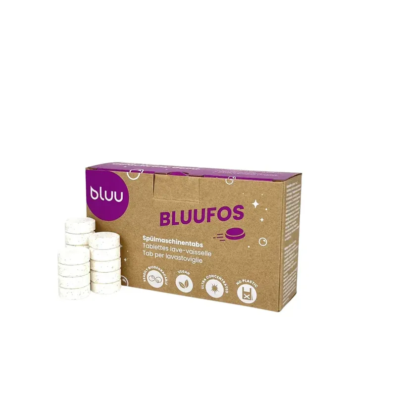 Neuheit bLUU bluufos Spülmaschinentabs (62Stk.)