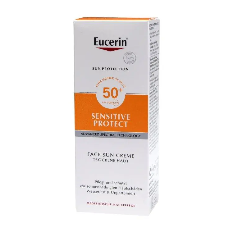 Eucerin Sensitive Protect Face Sun Creme LSF 50+ Finale Aktion