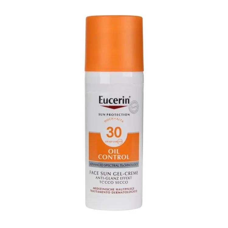 Highlight Eucerin Oil Control Face Sun Gel-Creme LSF 30