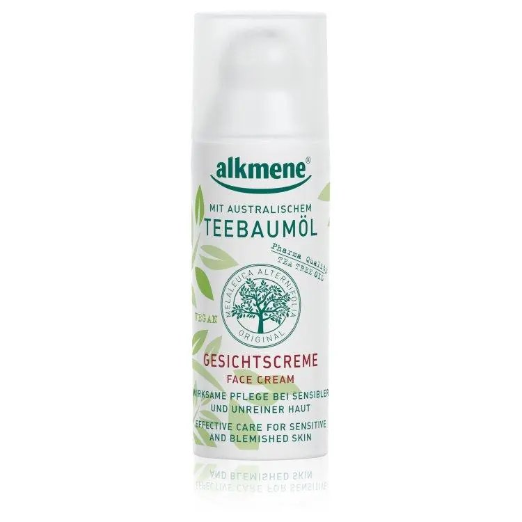 Sonderangebot alkmene Teebaumöl Gesichtscreme