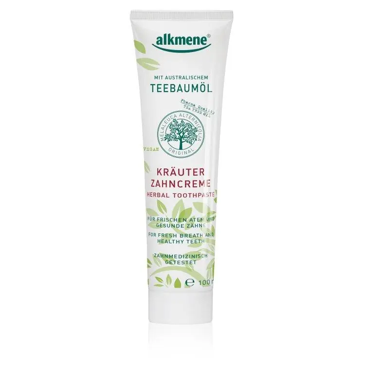 Knallerangebot alkmene Teebaumöl Kräuter Zahncreme