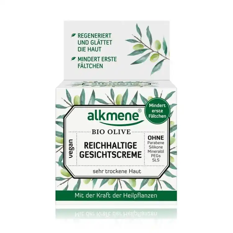 Markenprodukt alkmene Bio Olive Reichhaltige Gesichtscreme