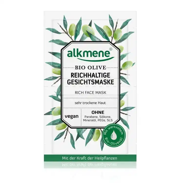 Echt alkmene Bio Olive Reichhaltige Gesichtsmaske