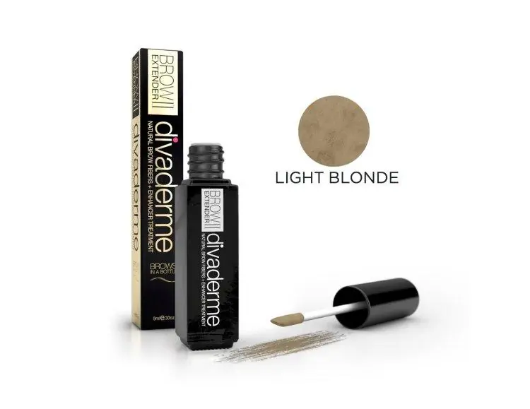 Neuheit Divaderme Brow Extender II Augenbrauenpuder Light Blonde