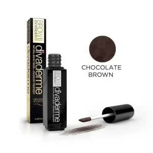 Divaderme Brow Extender II Augenbrauenpuder Chocolate Brown Finale Aktion