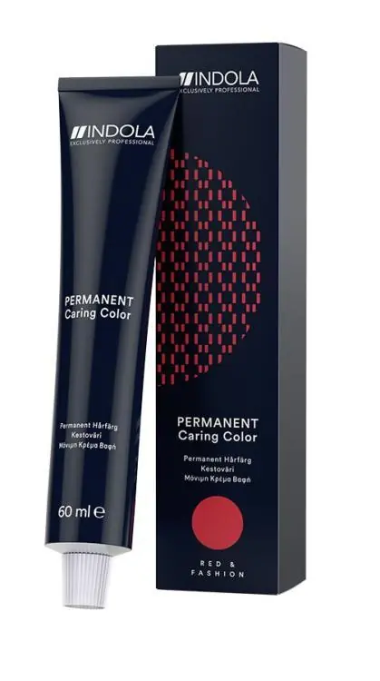 Indola Permanent Caring Color 4.68 Mittelbraun Rot Schokolade Expressversand