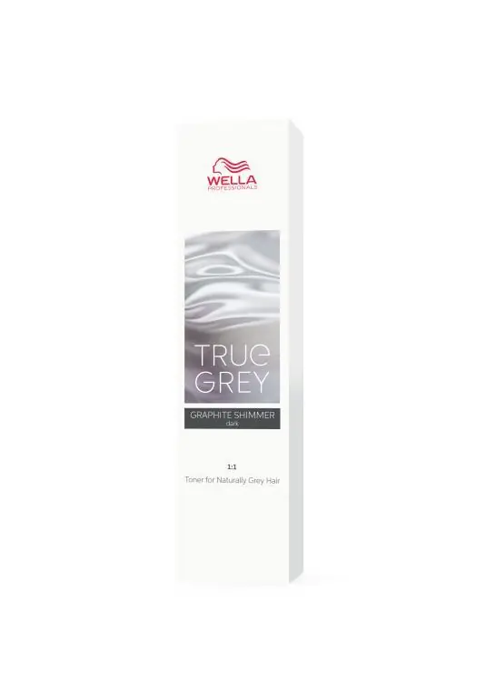 Markenware Wella True Grey Graphite Shimmer Dark Haarfarbe