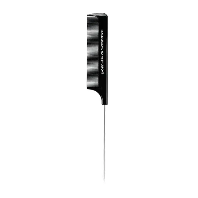 Markenprodukt Efalock Black Diamond Stielkamm No. 40
