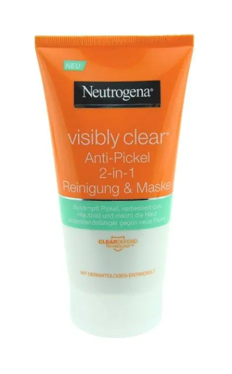 Neutrogena Visibly Clear 2v1 Reinigung & Maske Zertifiziert