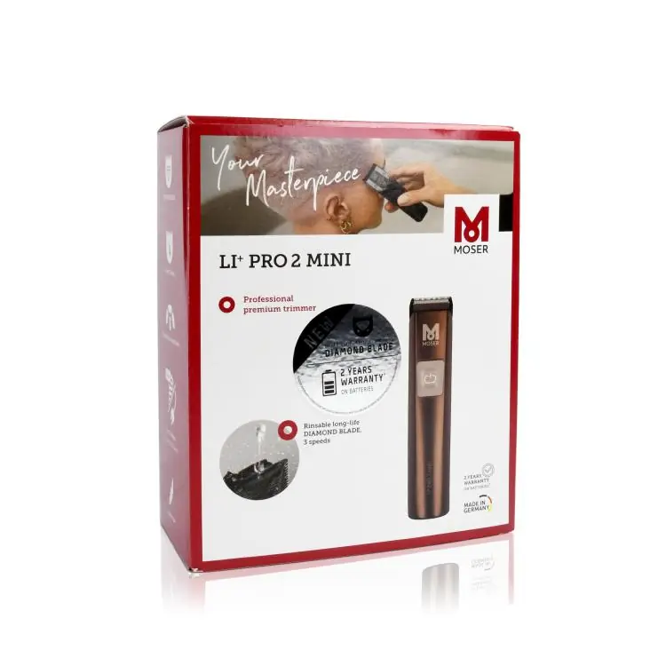 Geprüft Moser LI+ PRO 2 Mini Professional Premium Trimmer