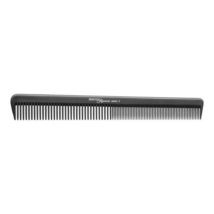 Nur Heute Hercules Sägemann Carbon Haarschneidekamm C6 anthrazit