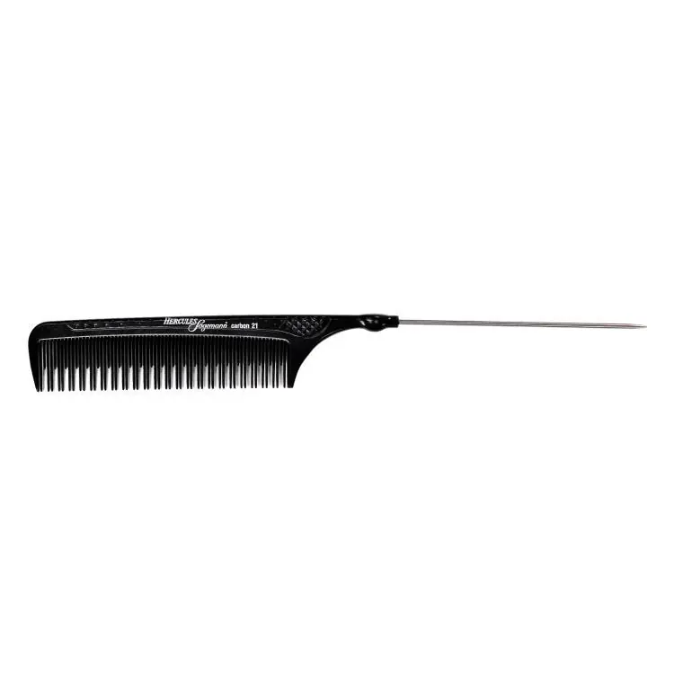 Hercules Sägemann Carbon Toupier Nadelstielkamm Hs C21 Anthrazit 8 3/4" Günstig