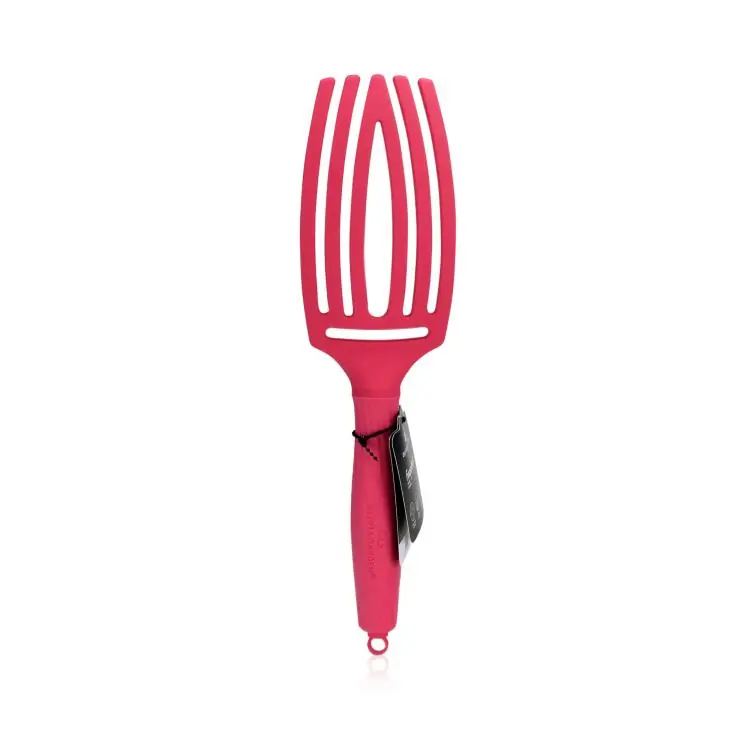 Echt Olivia Garden Fingerbrush Combo Hot Pink Medium, 6-reihig