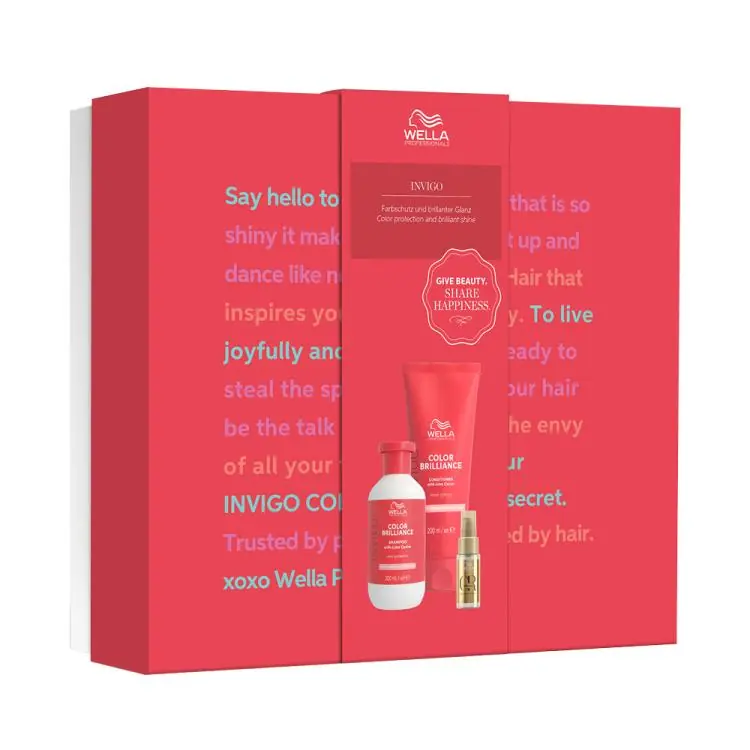Saisonangebot Wella Invigo Beauty-Geschenkbox für coloriertes Haar