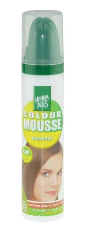 Kracherpreis Henna Plus Colour Mousse - 6,35 Hazelnut
