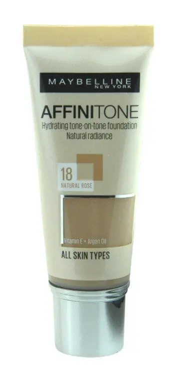 Schnäppchen Maybelline Affinitone Foundation 18 Natural Rose