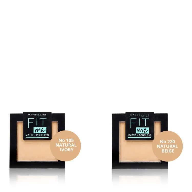 Neu Maybelline Fit me Matt & Poreless Puder