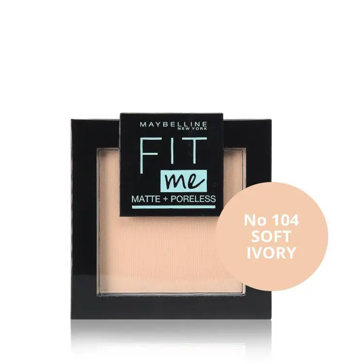 Nur Heute Maybelline Fit me Matte & Poreless Puder 104 Soft Ivory