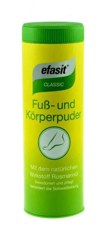 Jetzt Bestellen Efasit Classic Fuß- und Körperpuder