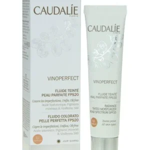 Preiswert Caudalie Vinoperfect getöntes Fluid medium LSF 20