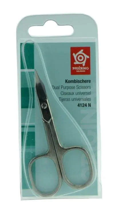 Expressversand Pfeilring Kombischere 4124 9 cm gebogen, vernickelt