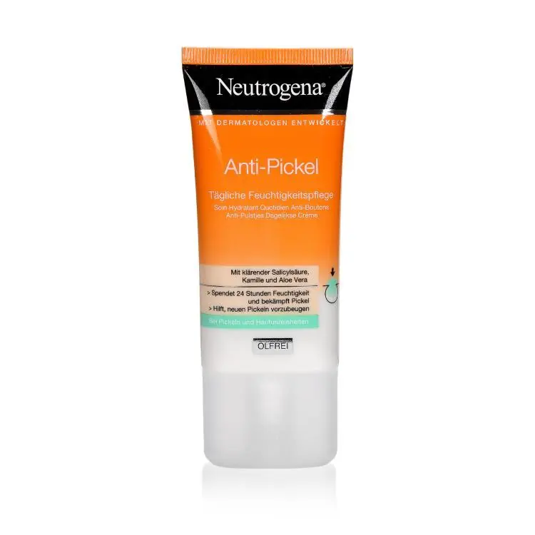 Markenprodukt Neutrogena Anti-Pickel Feuchtigkeitspflege
