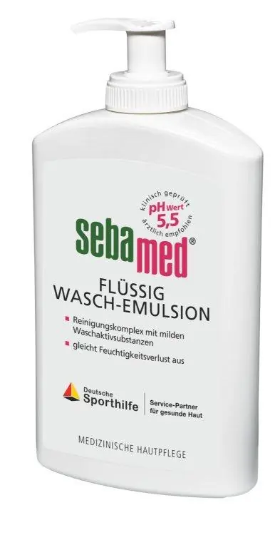 Sebamed flüssig Wasch-Emulsion mit Spender Seife Direkt Vom Hersteller