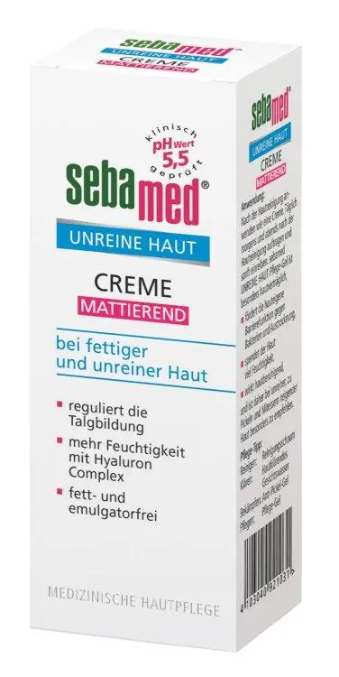 Knallerangebot Sebamed unreine Haut Creme mattierend