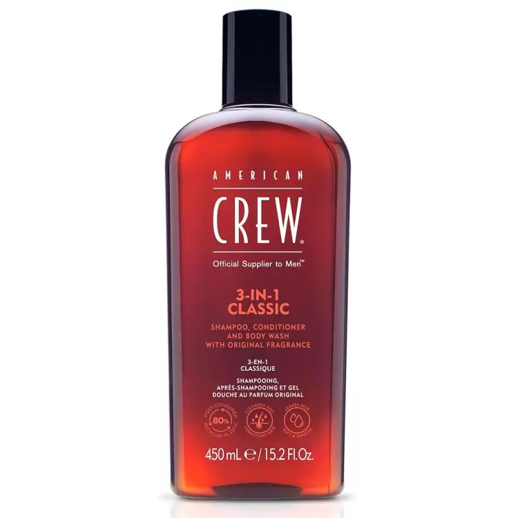 American Crew 3-in-1 Shampoo, Conditioner und Body-Wash Nur Heute