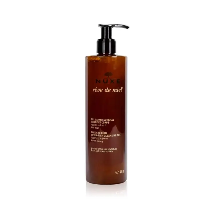 Bestseller Nuxe reve de miel Face and Body Ultra-Rich Cleansing Gel