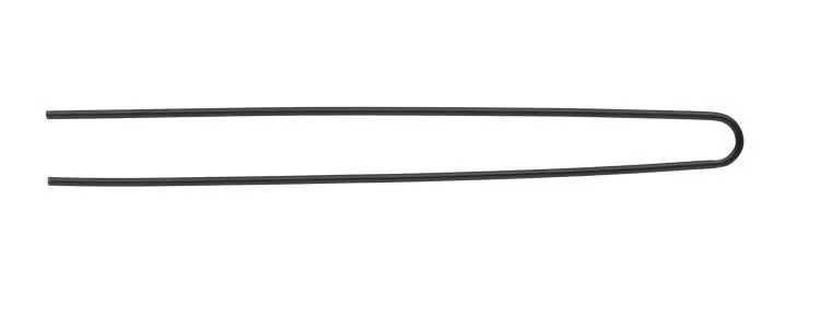 Sichere Zahlung Eurostil glatte Haarnadeln 85 mm schwarz