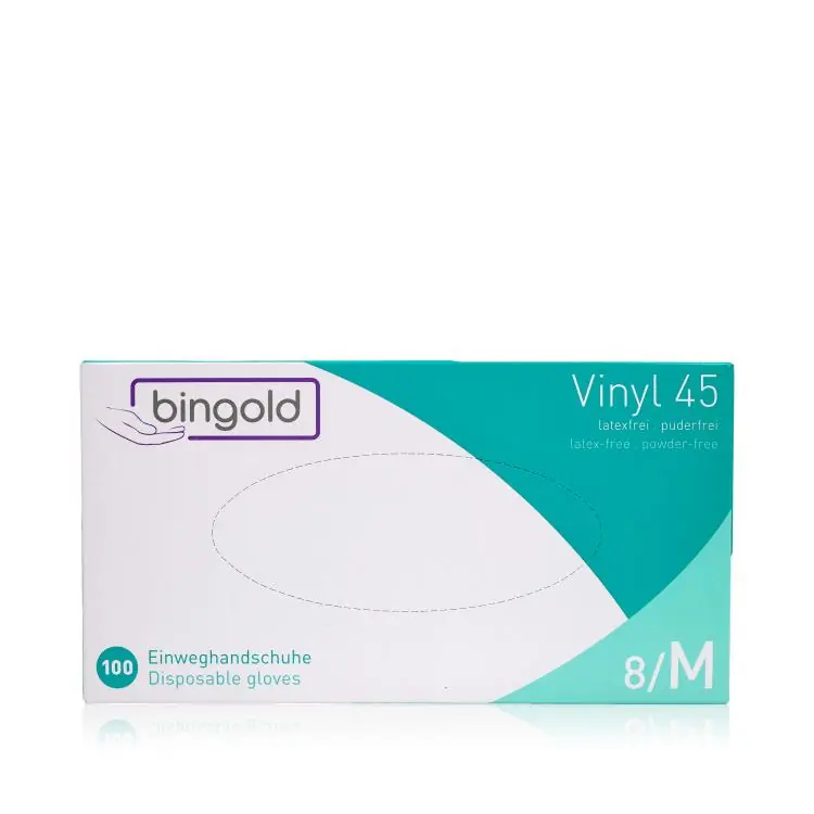 Bingold Vinylhandschuhe Größe M Top-Preis