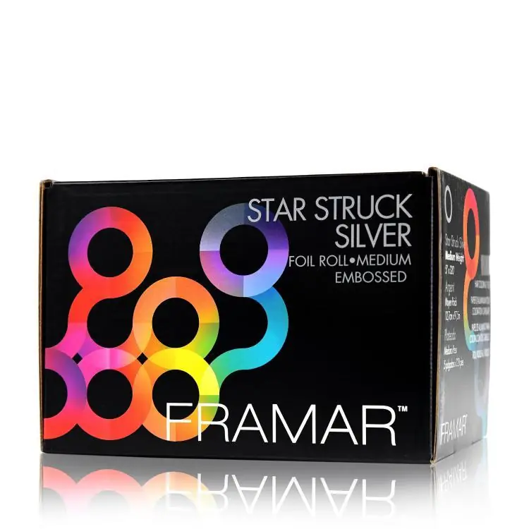 Direkt Vom Hersteller Framar Star Struck Silver Foil Roll Medium