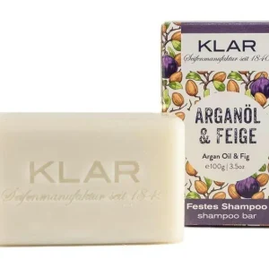 Knallerangebot Klar festes Shampoo Argan & Feige
