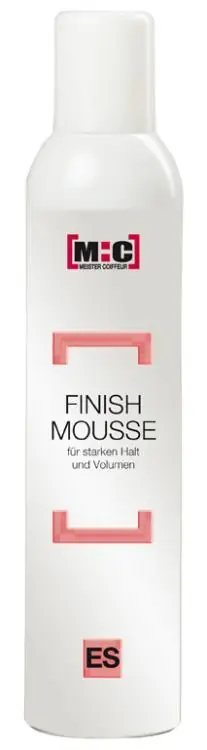 Abverkauf Meister Coiffeur Finish Mousse ES extra starker Halt