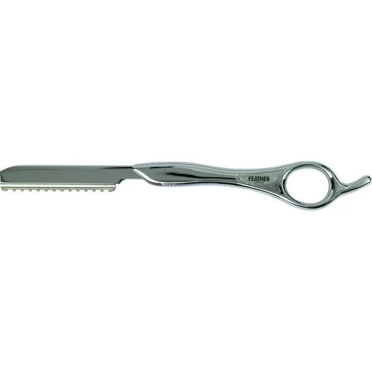 Markenprodukt Feather Razor Rasiermesser silber