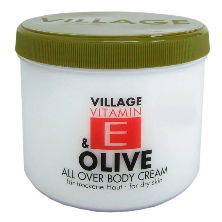 Village Vitamin E Olive Bodycream Zertifiziert