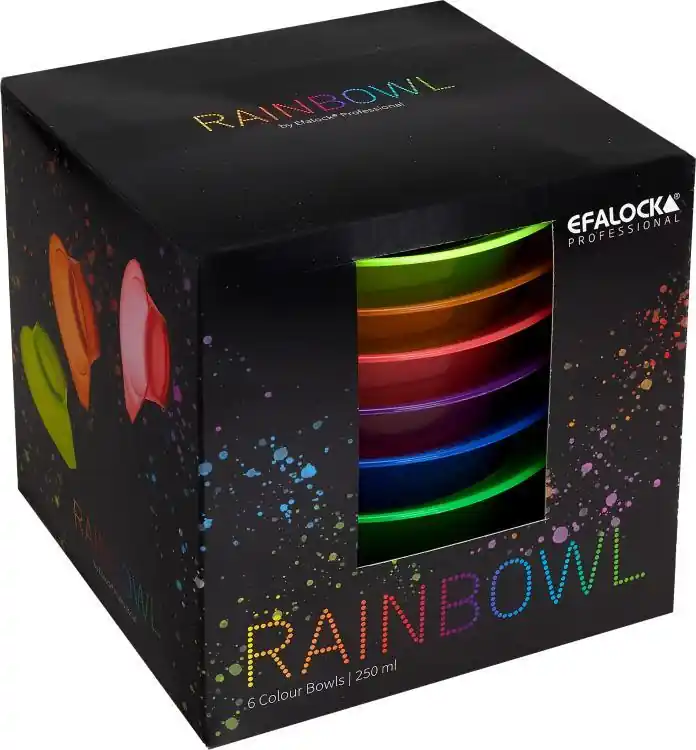 Bestpreis Efalock Färbeschale transp. Set 6 Farben 250 ml